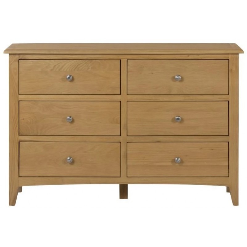 AM Kilkenny Oak 6 Drawer Chest